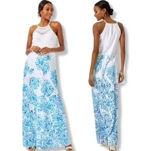 Lilly Pulitzer pearl soft maxi dress